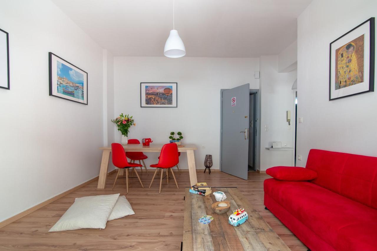 הרקליון Modern Renovated Apt Next To The Beachfront מראה חיצוני תמונה