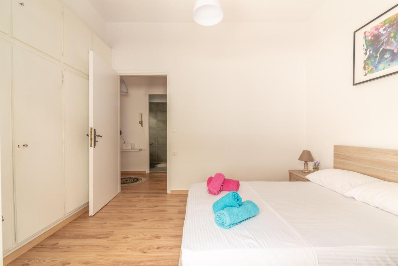 הרקליון Modern Renovated Apt Next To The Beachfront מראה חיצוני תמונה